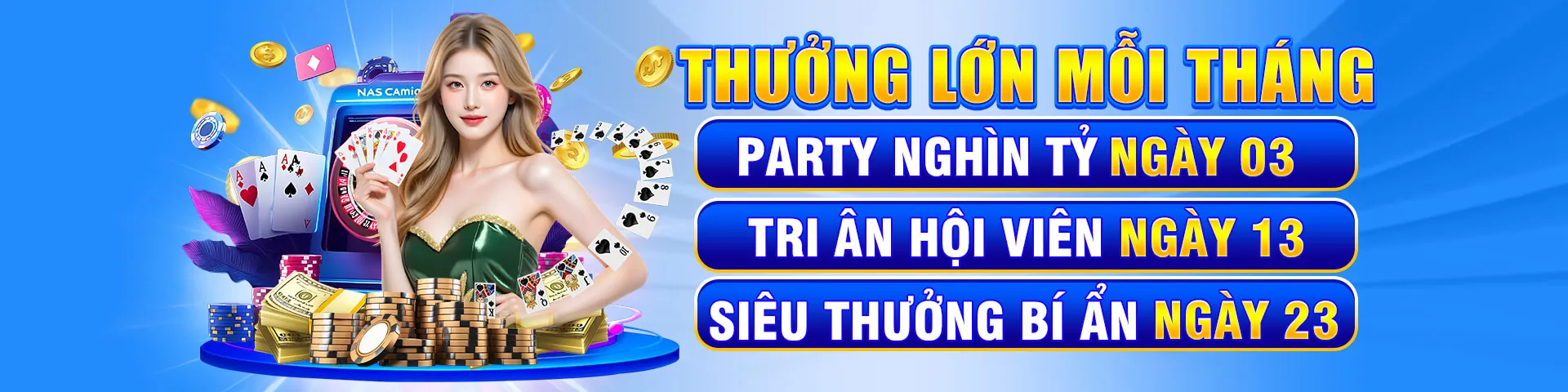 Sòng bạc trực tuyến 3vim với các trò chơi hấp dẫn